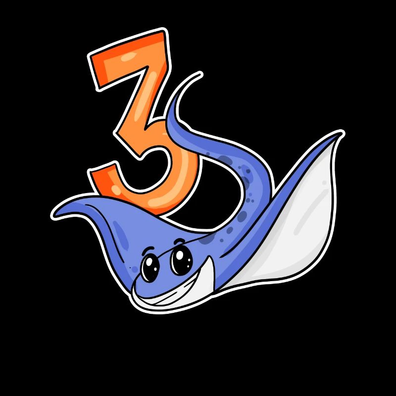 Three 3 - Number 3 - Number 3 Birthday