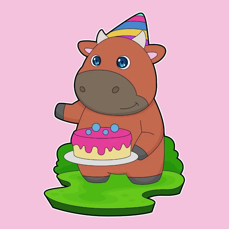 Taurus Birthday Cake
