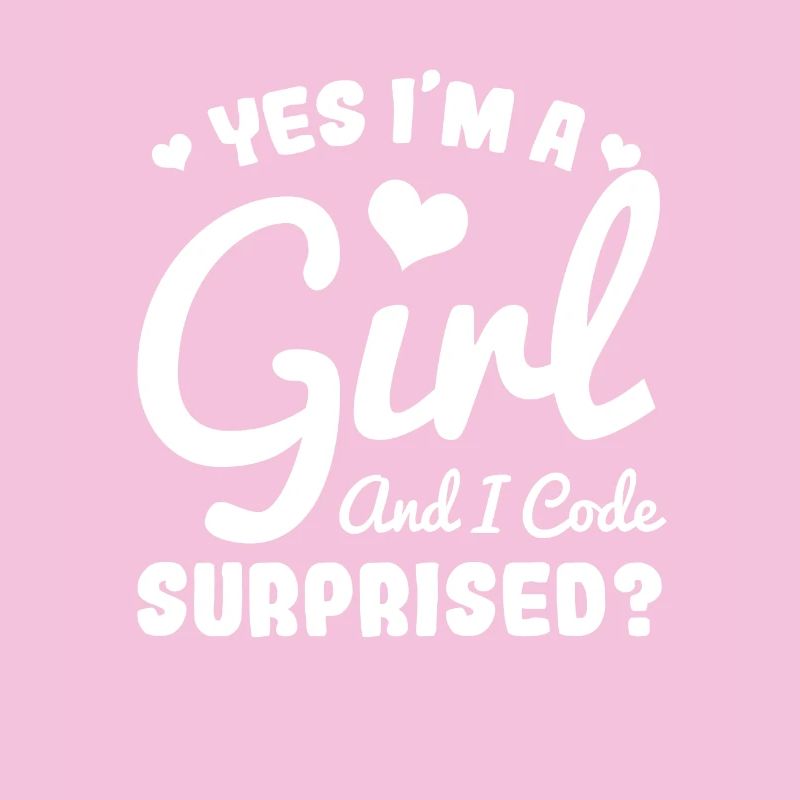 , je suis une fille et je code surpris