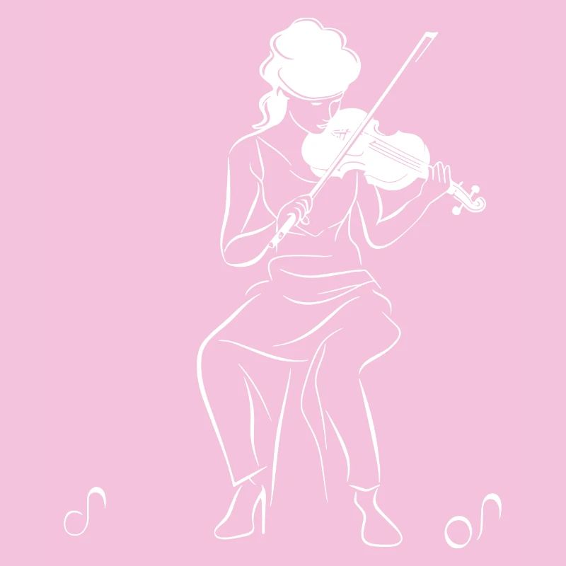 Dessin de violoniste