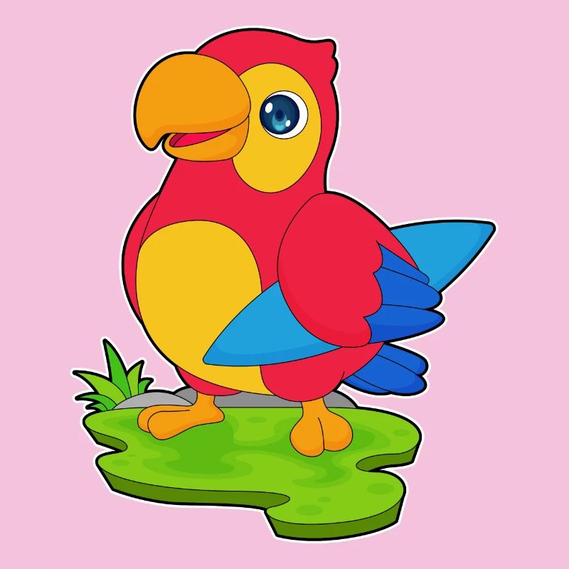 Parrot surf board Summer