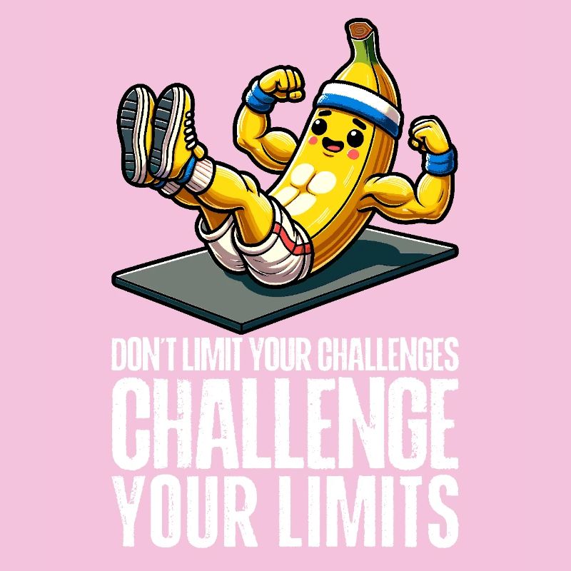 Challenge Your Limits Bodybuilder Bauchmuskeln