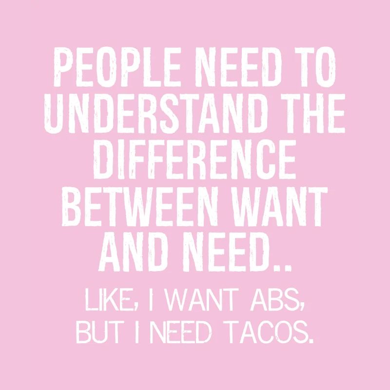 people need to understand the difference between