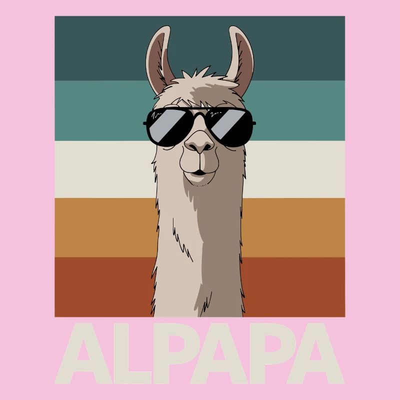 Dad Alpaca Dad Funny Llama Father's Day Gift