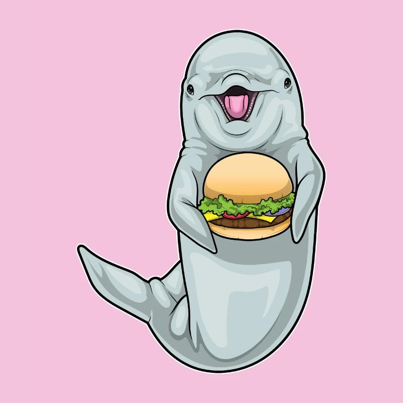 Dolphin Cheeseburger