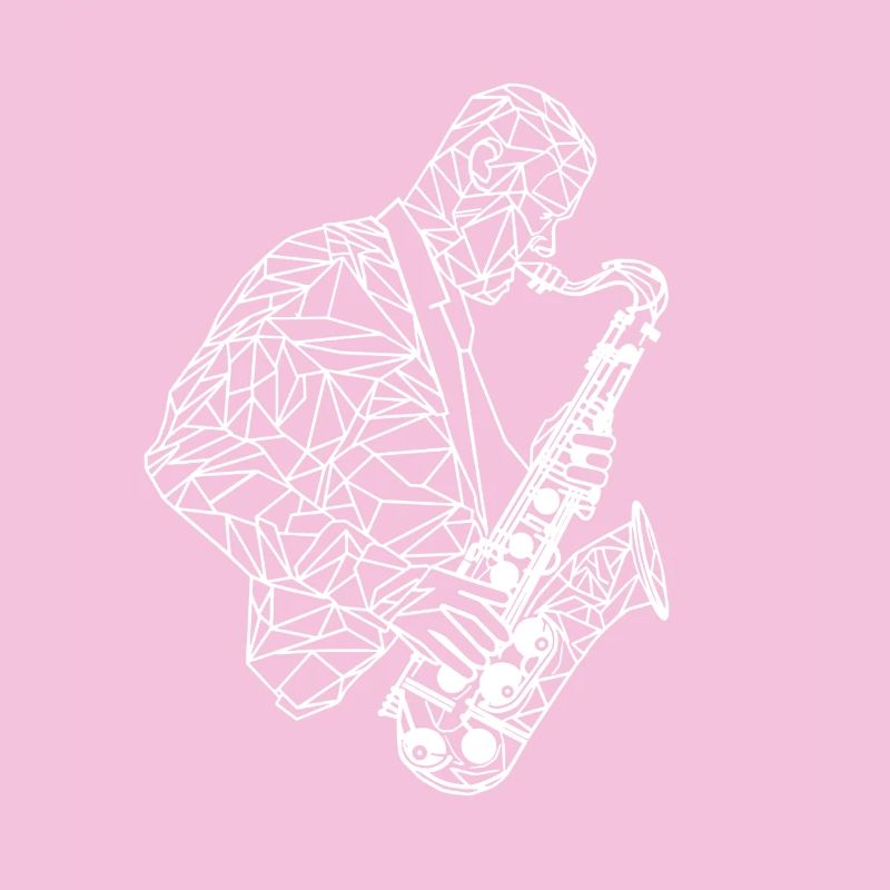 Saxophonist Drawing