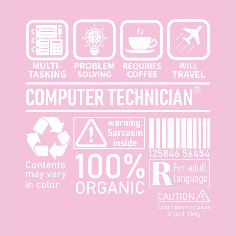Technicien en informatique multitâche résolution de problèmes