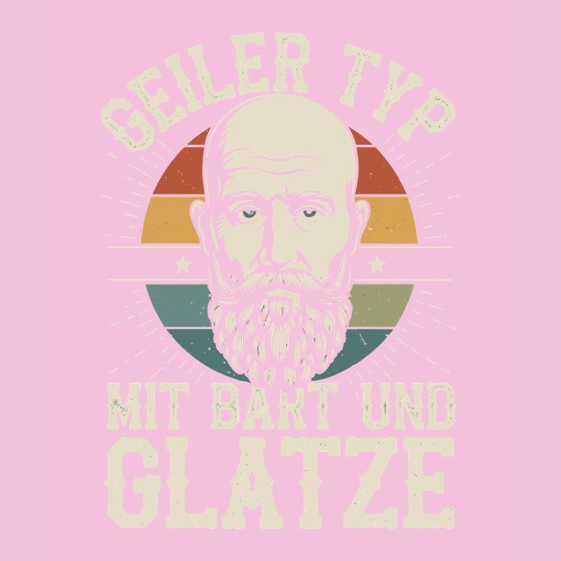 guy with beard & bald head beard wearer