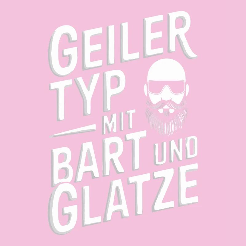 guy with beard & bald head beard wearer