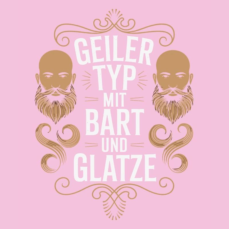 guy with beard & bald head beard wearer