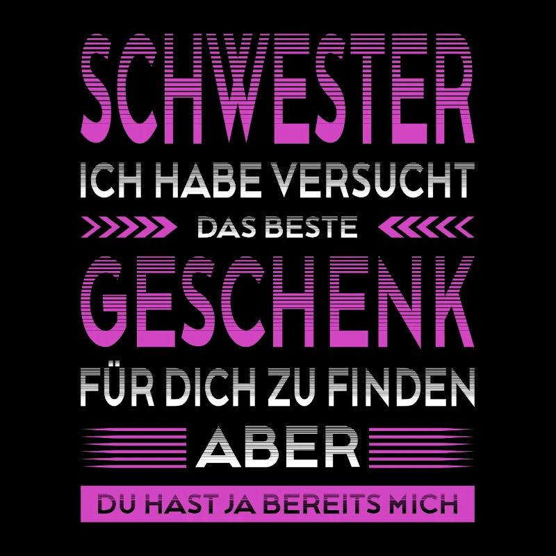 Schwester Beste Schwester Der Welt Geschenke