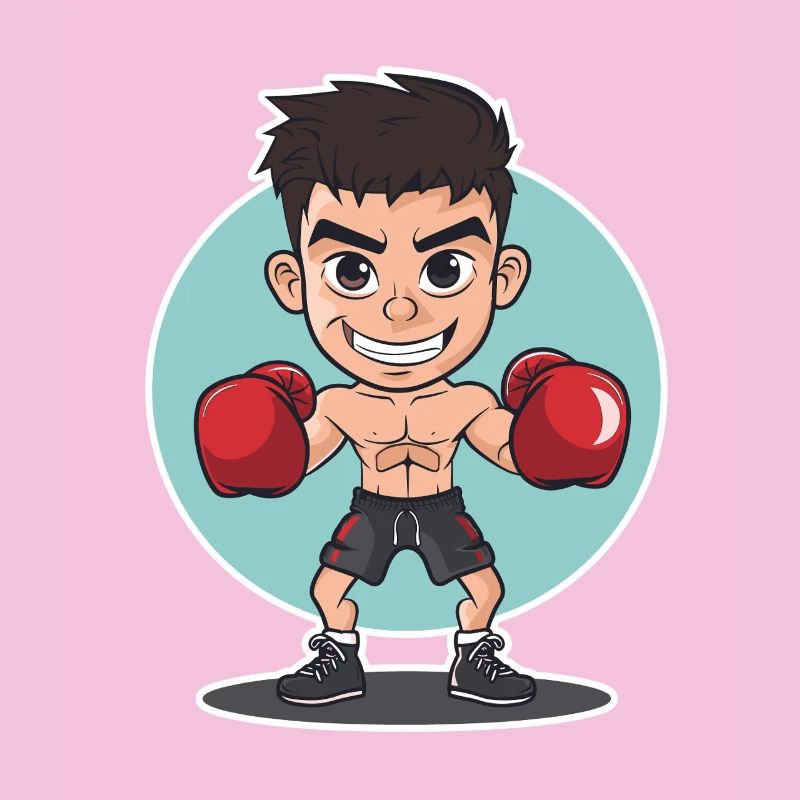 Boxer Comic Look