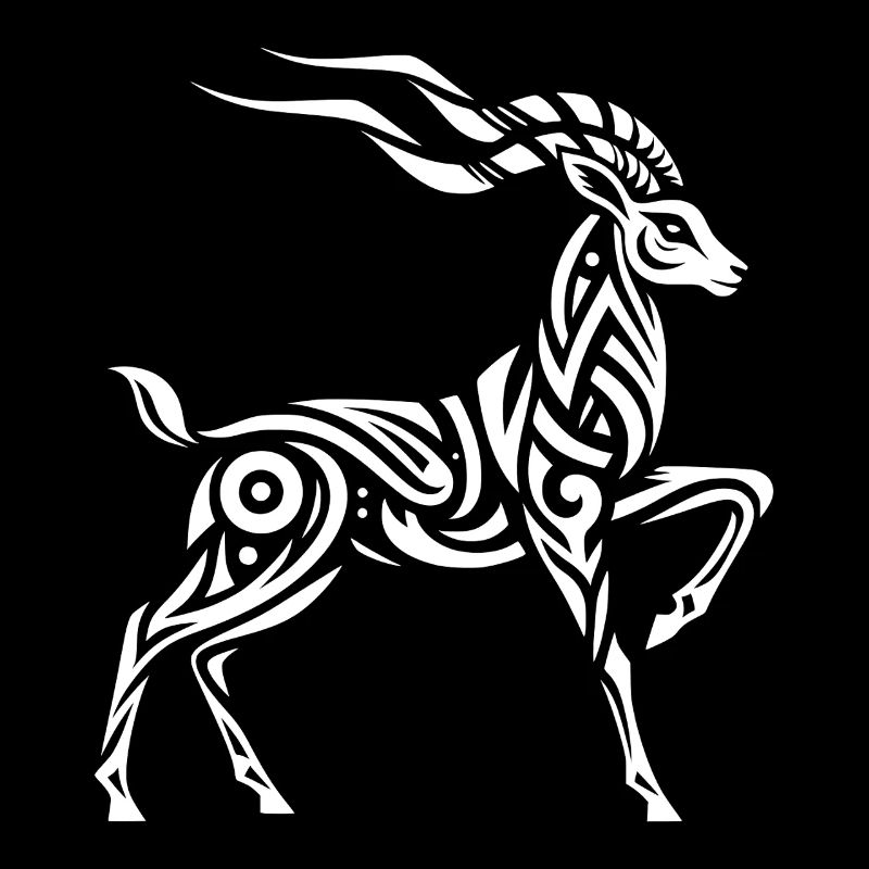 Gazelle de Thomson tribale