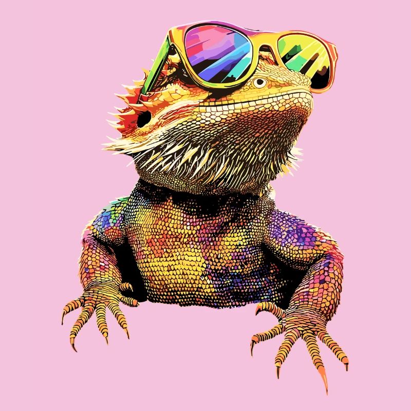 Bartagame Echse Bearded Dragon Süße Bartagamen