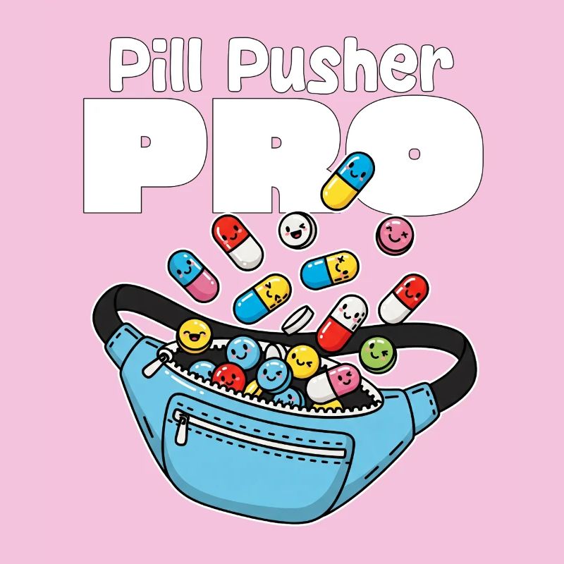 PILL PUSHER PRO - KRANKENSCHWESTER GESCHENK