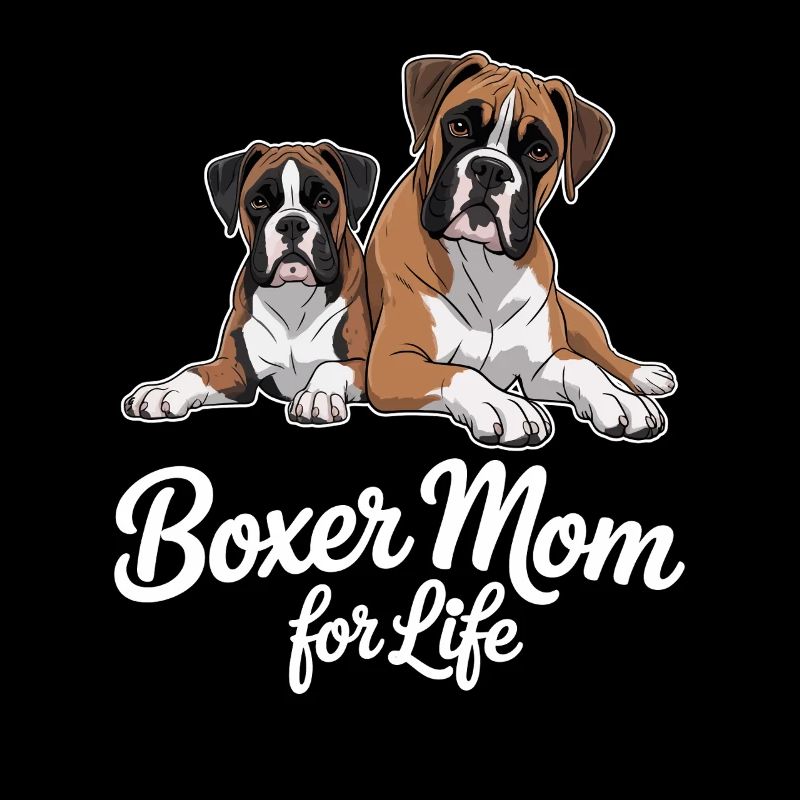 Boxer Mom For Life