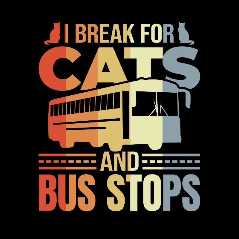 I Brake for Cats and Bus Stops
