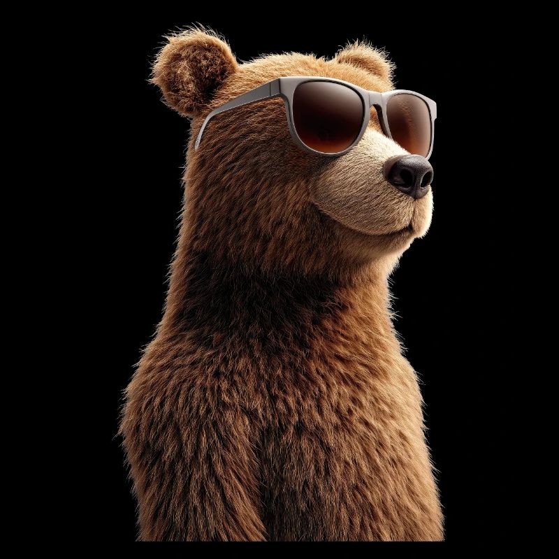 Braunbär Grizzly Bär Bärenbrüder Wald Wilde Bären