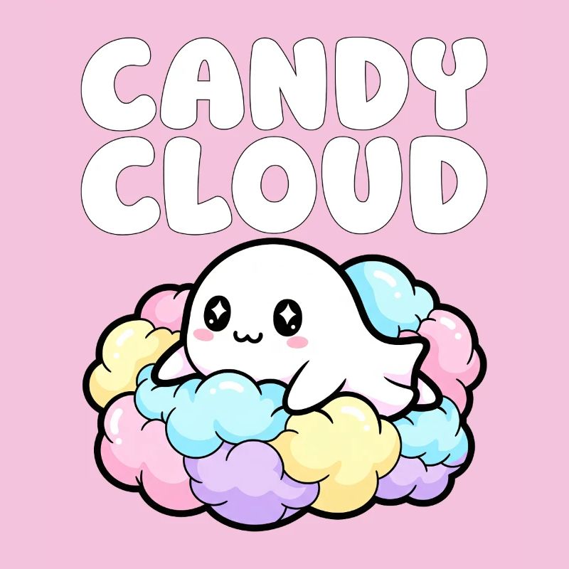 CANDY CLOUD - GHOST HALLOWEEN