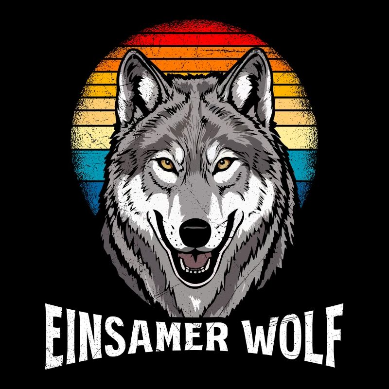 Alpha Wolf LONE WOLF Costume Funny