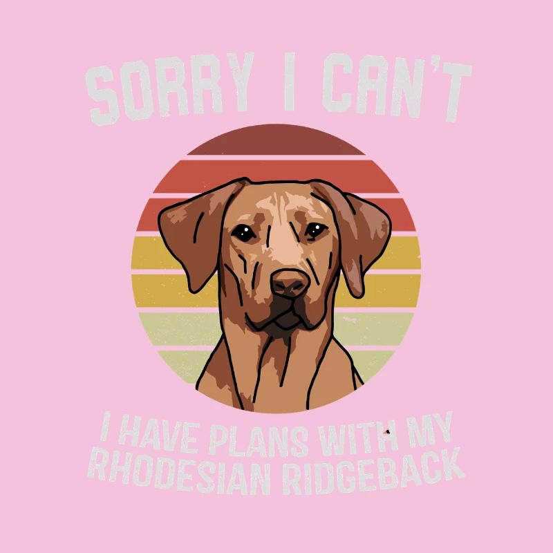 Rhodesian Ridgeback Entschuldigungsgrafik