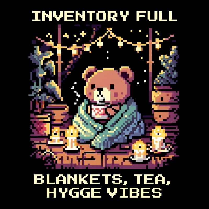Inventar voll: Decken, Tee, Hygge