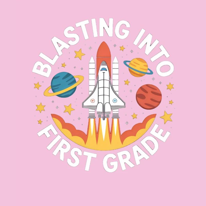 Blasting Hard Into First Grade Back To School
