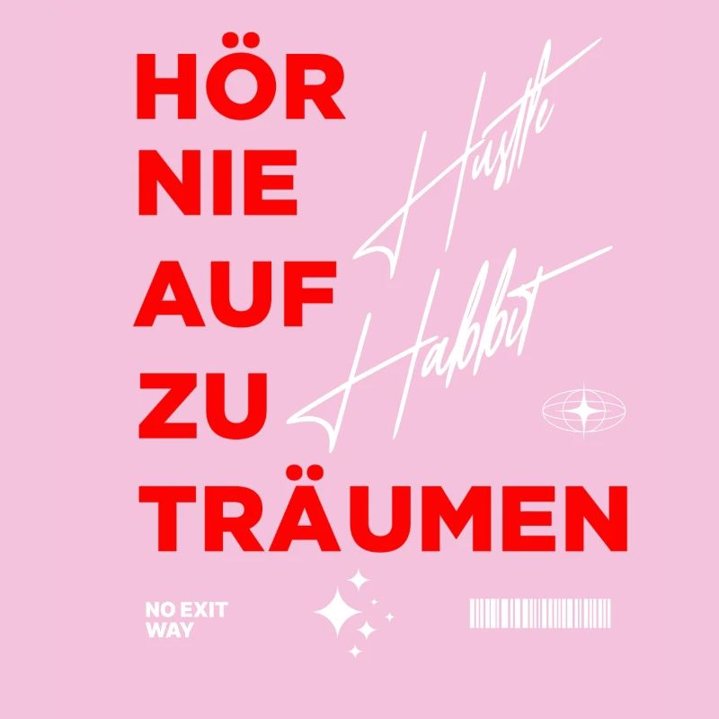 Tendance motivante Conception d’impression graphique