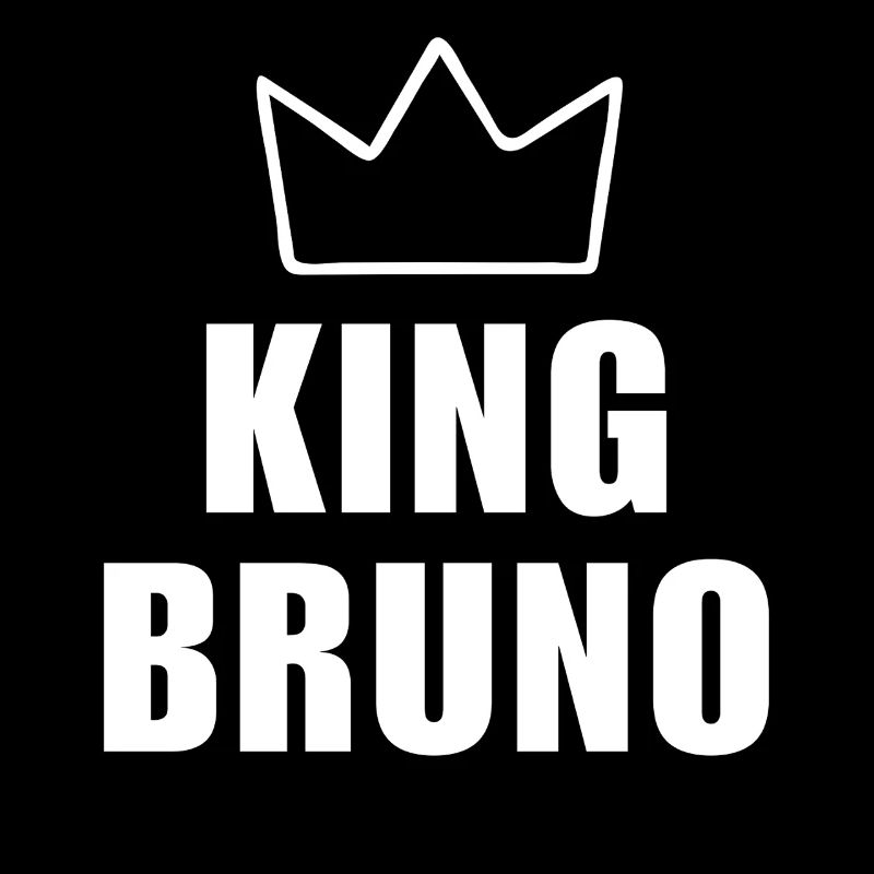King Bruno Crown Shirt – Name beginnt mit B