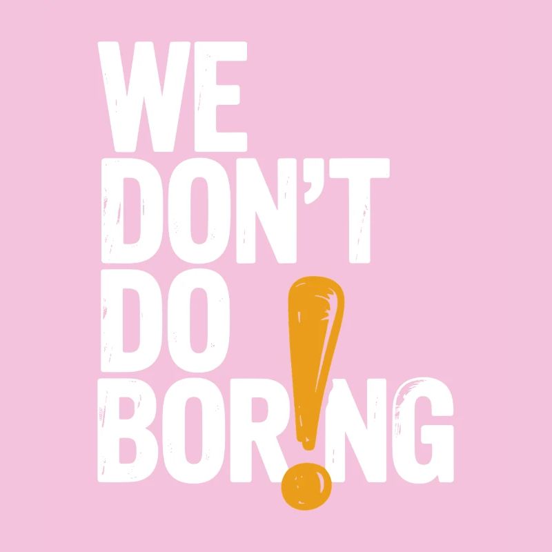 Nous ne nous ennuyons pas avec le point d’exclamation