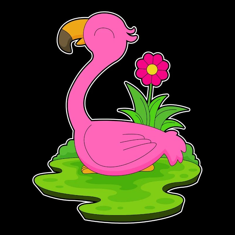 Flamingo flower
