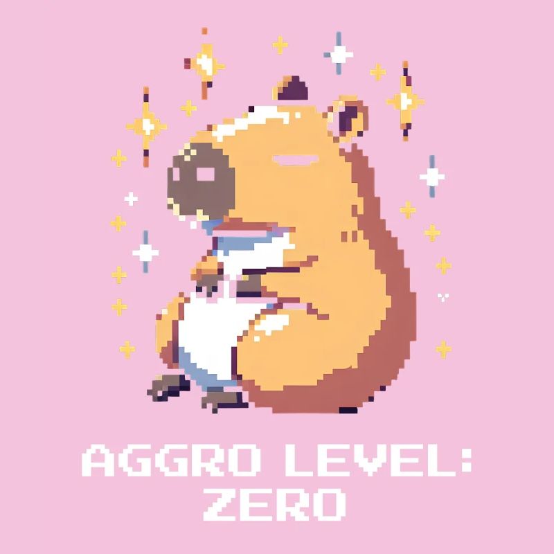 Aggro-Level: Null | Capybara & Ruhe