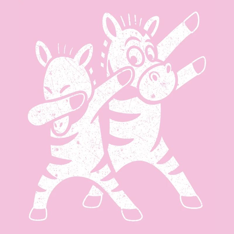 Drôle Dansant Zèbres Dabbing