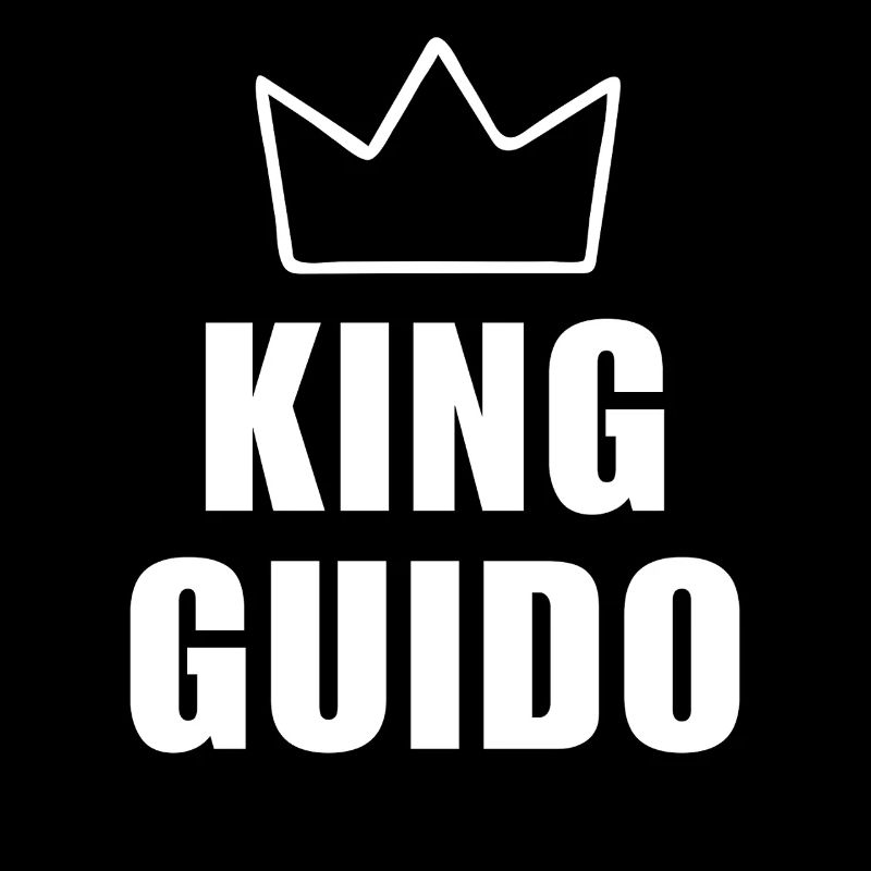 Guido Name mit Buchstabe G - King Crown Hemd