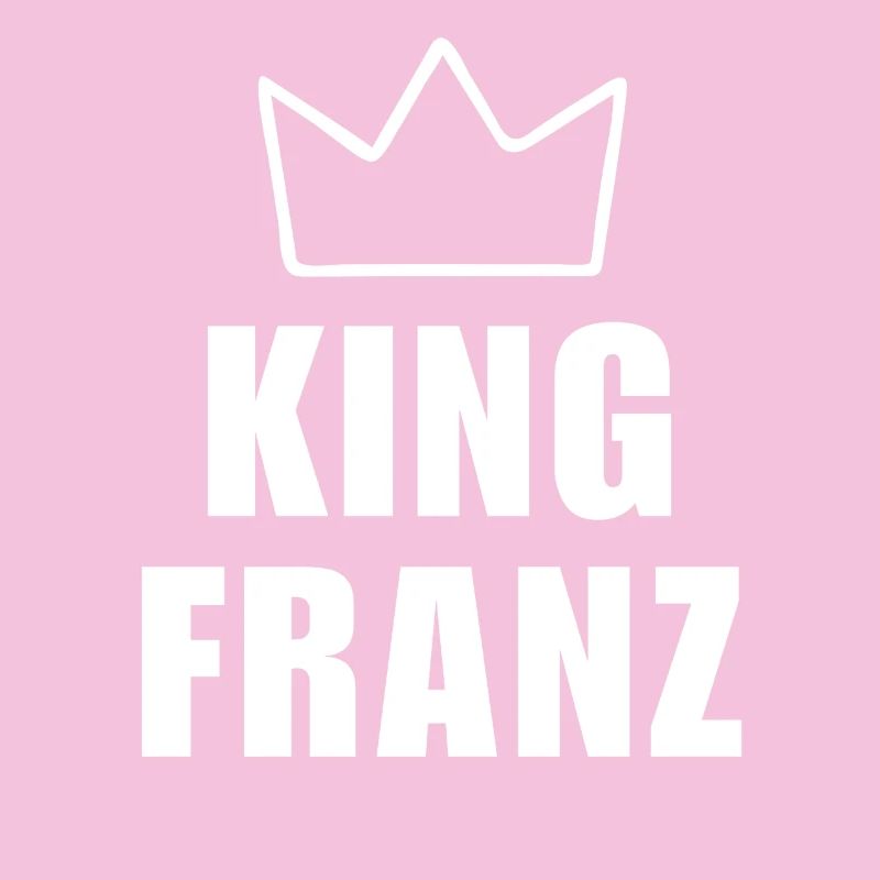 Franz Name mit Buchstabe F - King Crown Hemd