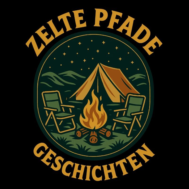 Zelte Pfade Geschichten Camping Abenteuer Camper
