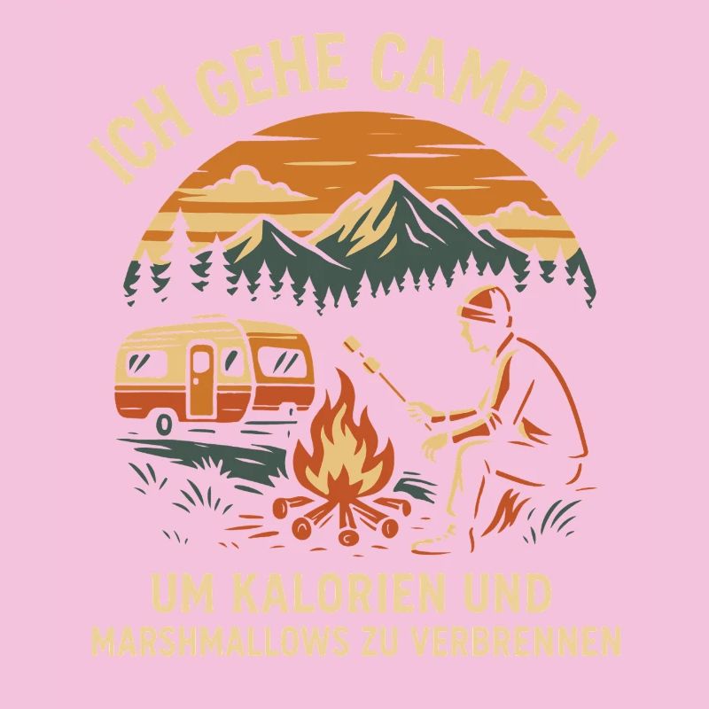I Go Camping Calories And Marshmallows