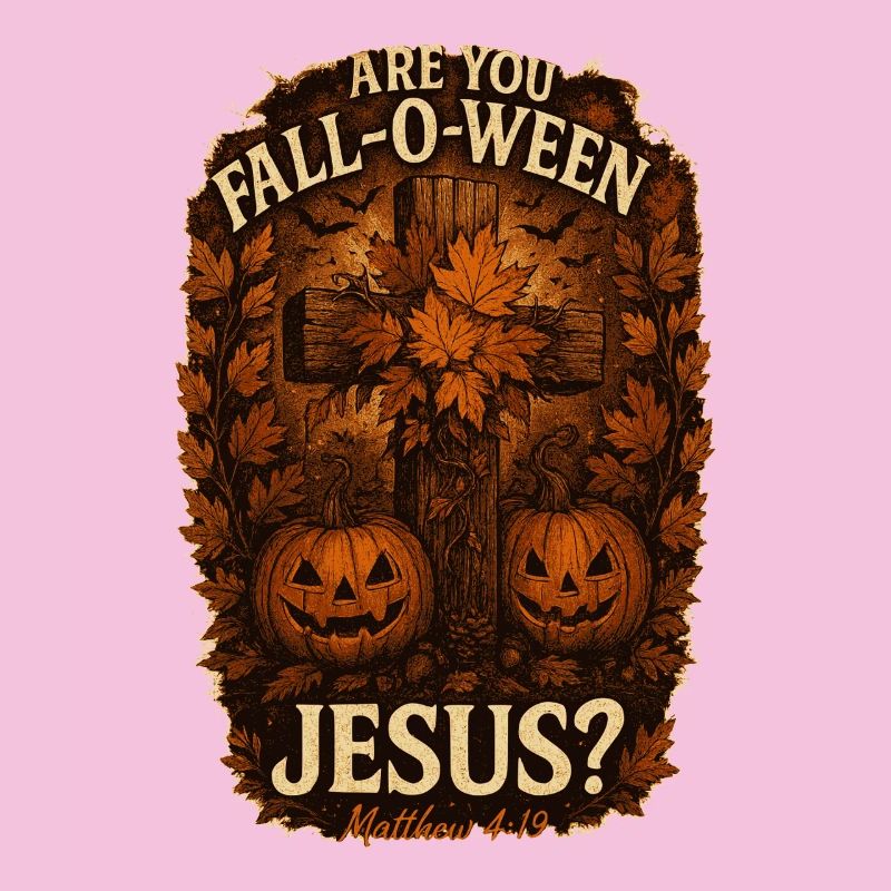 Bist du Fall-O-Ween Jesus Halloween Herbst