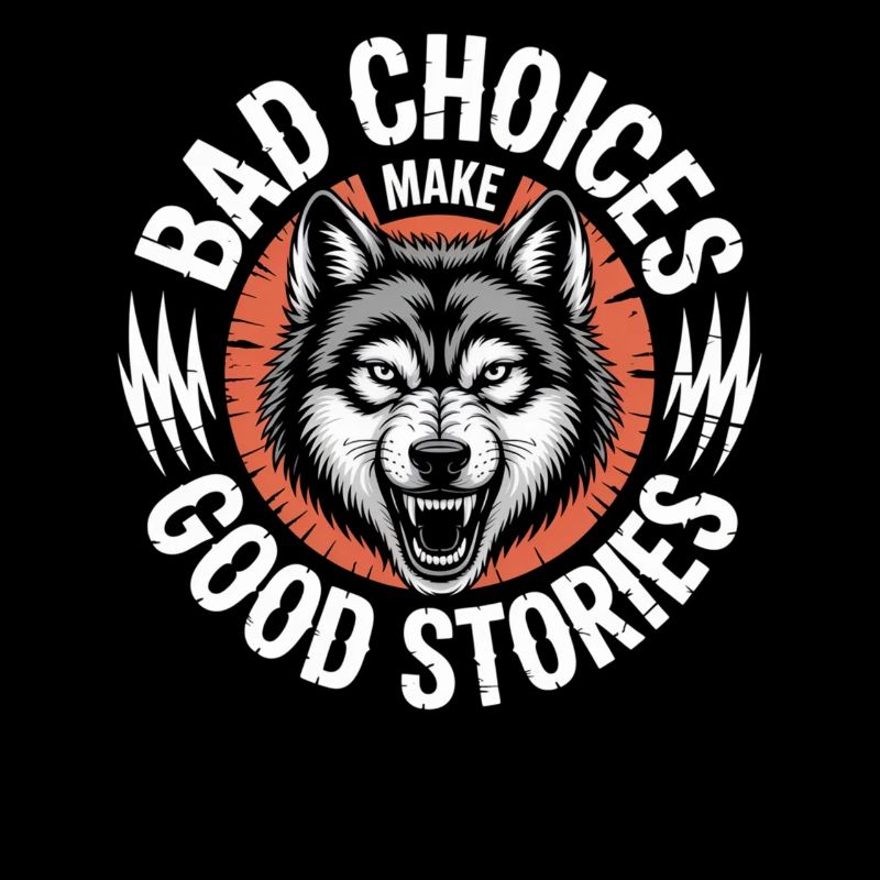 Bad Choices Make Good Stories Wolf
