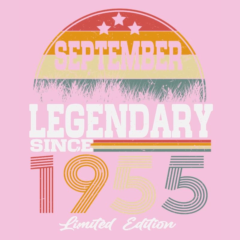 Legends were born in September 1955