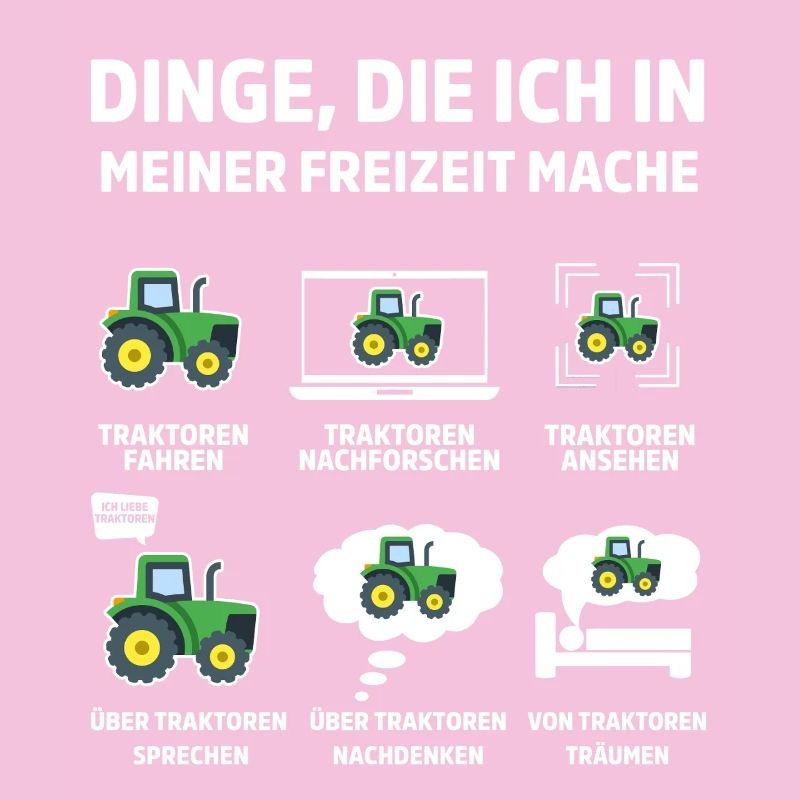 Ce que je fais pendant mon temps libre Tracteur