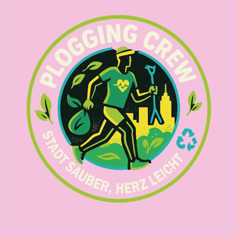 Plogging Crew City Clean Heart Light