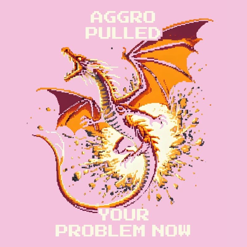 Aggro pulled – votre problème | Dragon Pixel Art