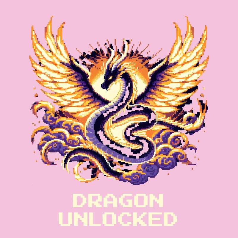 Dragon Unlocked | Fantasy RPG Pixel Art