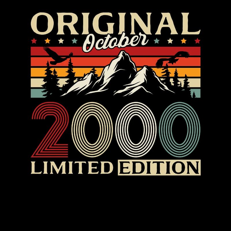 25e anniversaire Original Octobre Année 2000