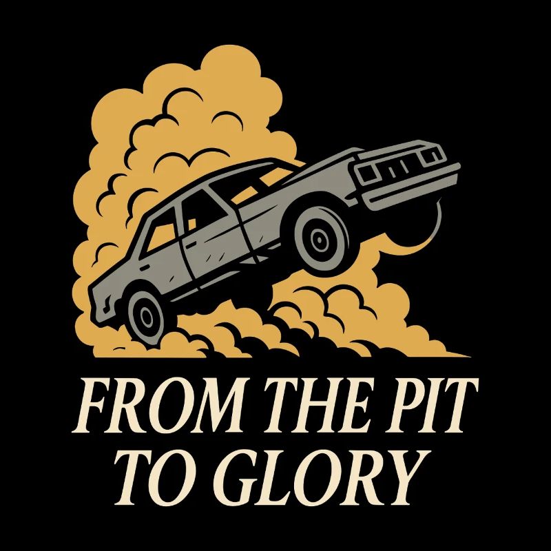Demolition Derby Fan Pit Crew Crash Driver Fair