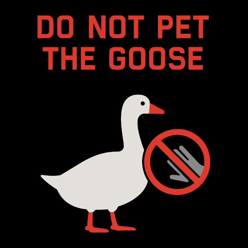 Funny Geese Meme Chaos Honk Certified Silly