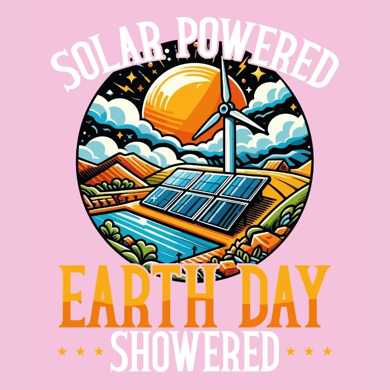 Solar Powered Earth Day Showered