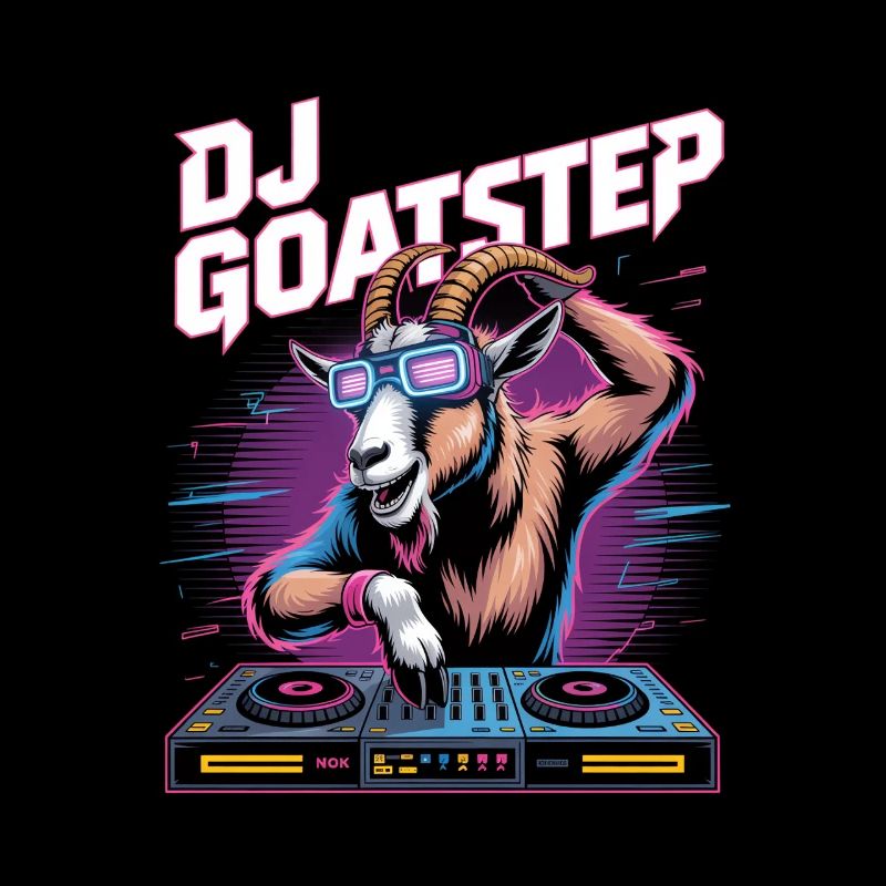 DJ GOATSTEP Rave Electro Goat DJ Party