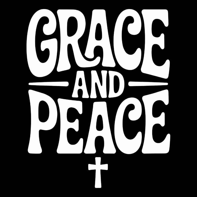 Grace And Peace Jesus Christen Glaube